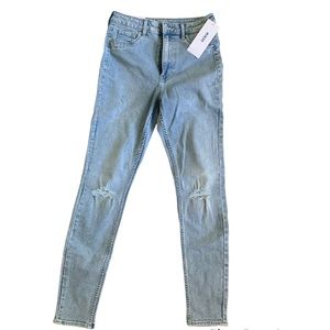 Ultra High Waist Curvy Jeggings Skinny Fit Ankle Length